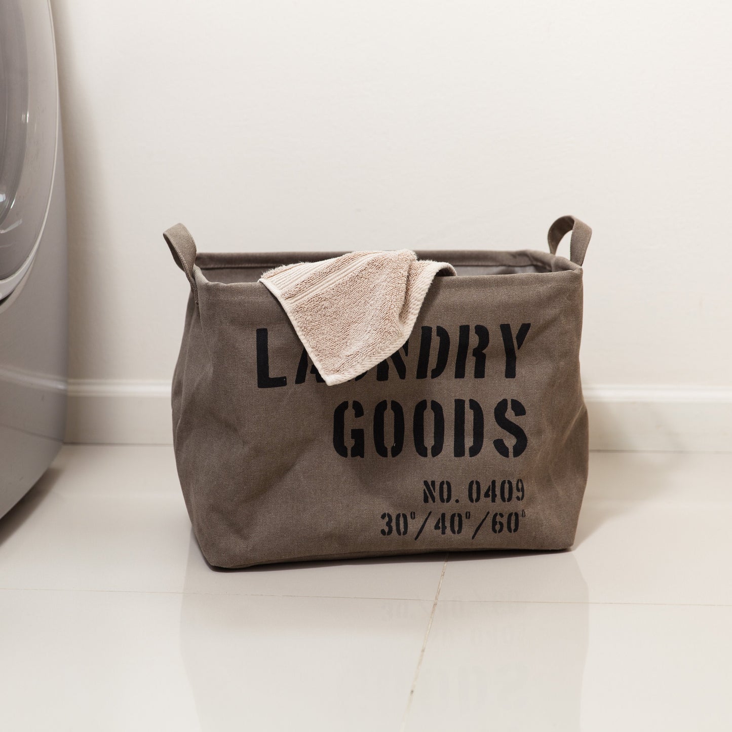 Army Canvas Laundry Basket