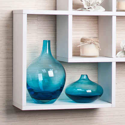 Intersecting Squares Decorative Wall Shelf