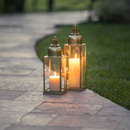 Barths 14 in.  Lantern - Brass