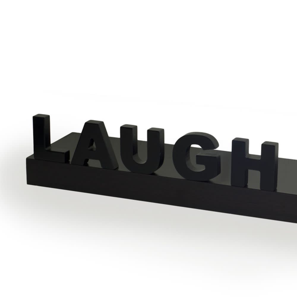 Decorative "Live" "Love" "Laugh" Wall Shelves (Set of 3)