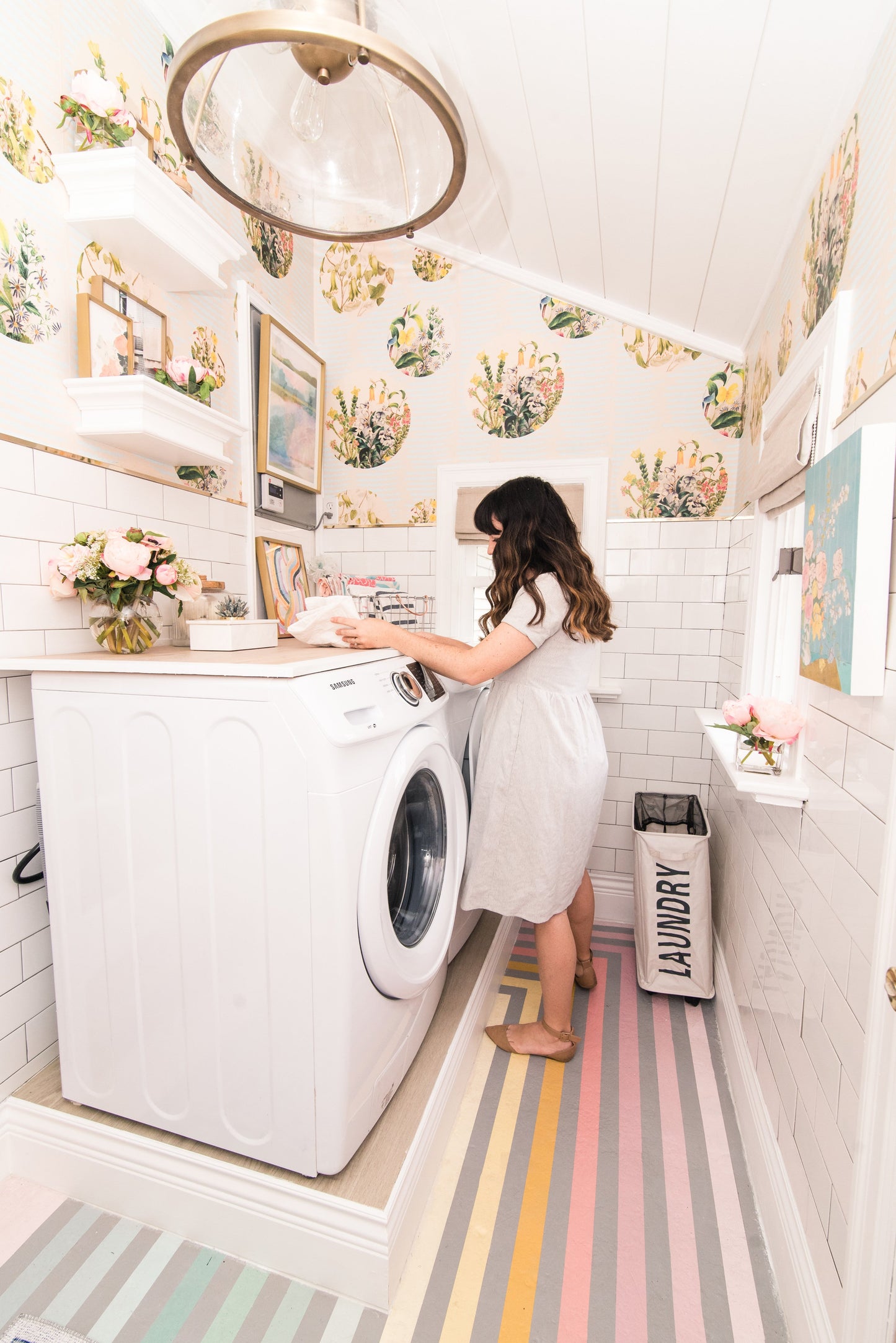 Collapsible Waterproof Folding Laundry Hamper on Wheels