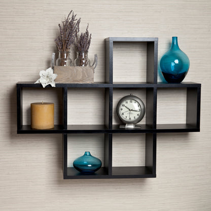 Cubby Laminated Veneer Shelving Unit