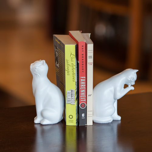 Cat Bookend Set